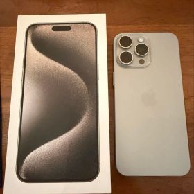 シムフリー iPhone 15 Pro Max 256GB ナチュラルチタニウム