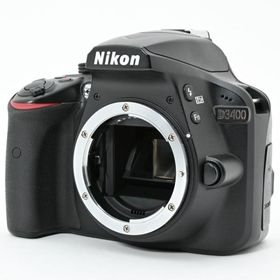 ＜並品＞Nikon D3400 ボディ｜軽量エントリー一眼レフ｜高画質2416万画素×Bluetooth搭載｜初心者にもおすすめ！
