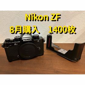 ニコン(Nikon)の【極美品！8月購入・1400枚・Nikon ZF・レザーケース付き】(ミラーレス一眼)