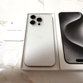 Apple iPhone 15 Pro 512GB ホワイト 本体箱付属品付き