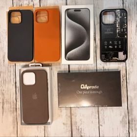 iPhone 15 pro max 256gb ホワイトチタニウム