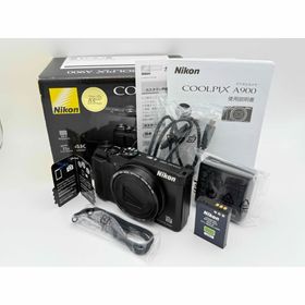 ニコン(Nikon)の【美品】Nikon COOLPIX A900 ブラック ニコン クールピクス(コンパクトデジタルカメラ)