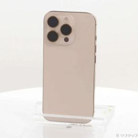 〔中古品〕 iPhone16 Pro 128GB デザートチタニウム MYMX3J／A SIMフリー【377】