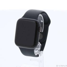 〔中古〕Apple(アップル) Apple Watch SE 第2世代 GPS + Cellular 44mm ミッドナイトアルミニウムケース ミッドナイトスポーツバンド〔344-ud〕