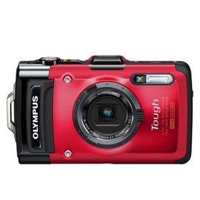 OLYMPUS デジタルカメラ STYLUS TG-3 Tough レッド 1600万画素CMOS F2.0 15m防水 100kgf耐荷重
