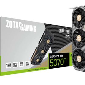 ZOTAC GAMING GeForce RTX 5070 Ti SOLID SFF OC 16GB GDDR7 グラフィックボード｜RTX5070TiSOLIDSFFOC16G/ZT-B50710J3-10P