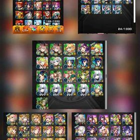 引退垢超破格 マサムネ2ネオ5エル1ヤクモ4ラファαなど＋グランギニョル運極 | モンストのアカウントデータ、RMTの販売・買取一覧