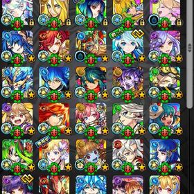 超古参！ガチャ限運極65種開運込み163種！ネオ、マサムネ、ヤクモ、ルシ、エル運極共存 | モンストのアカウントデータ、RMTの販売・買取一覧