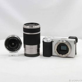 〔中古〕SONY(ソニー) α6400 ILCE-6400Y ダブルズームレンズキット シルバー〔344-ud〕