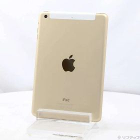 〔中古品〕 iPad mini 3 16GB ゴールド MGYR2J／A docomo【349】