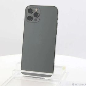 〔中古品〕 iPhone12 Pro 128GB グラファイト MGM53J／A SIMフリー【258】