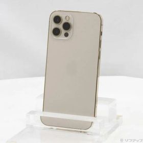 〔中古品〕 iPhone12 Pro 128GB ゴールド MGM73J／A SIMフリー【297】