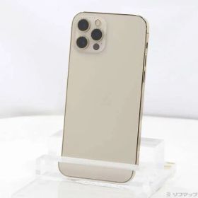 〔中古品〕 iPhone12 Pro 256GB ゴールド MGMC3J／A SIMフリー【344】