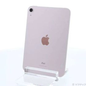 〔中古品〕 iPad mini 第6世代 64GB ピンク MLWL3J／A Wi-Fi【349】