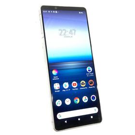 中古 SONY Xperia1 II 128GB ホワイト SO-51A SIMフリー