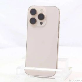 〔中古品〕 iPhone16 Pro 256GB デザートチタニウム MYN23J／A SIMフリー【368】