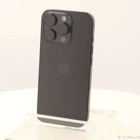 〔中古品〕 iPhone16 Pro 512GB ブラックチタニウム MYN43J／A SIMフリー【349】