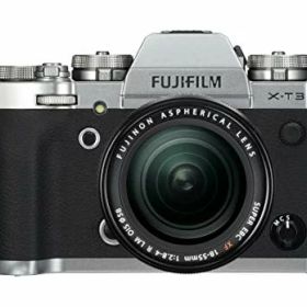 【中古】「非常に良い」富士フイルム(FUJIFILM) ミラーレス一眼カメラ X-T3レンズキット シルバー X-T3LK-S