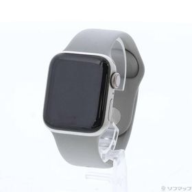 〔中古〕Apple(アップル) Apple Watch Series 6 GPS + Cellular 40mm チタニウムケース ライトグレースポーツバンド〔258-ud〕