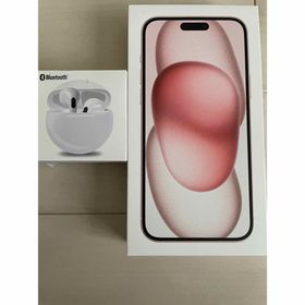 アイフォーン(iPhone)のiPhone 15 Plus 本体 スマホ イヤフォン アイフォーン ピンク(スマートフォン本体)