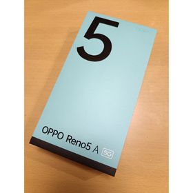 オッポ(OPPO)のOPPO Reno5 A eSIM A103OP アイスブルー(スマートフォン本体)