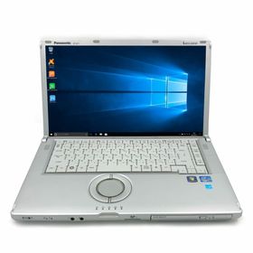 【大画面レッツノート】 【日本製】 パナソニック Panasonic Let's note CF-B11 第3世代 Core i3 3120M 8GB 新品SSD120GB スーパーマルチ 無線LAN Windows10 64bit WPSOffice 15.6インチ 中古パソコン ノートパソコン PC Notebook 【中古】(ノートPC)