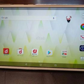 【セール中！】タブレット dtab D-01J SILVER