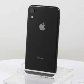 〔中古品〕 iPhoneXR 128GB ブラック MT0G2J／A SIMフリー【258】