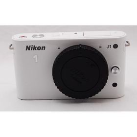 Nikon ミラーレス一眼カメラ Nikon 1 (ニコンワン) J1 (ジェイワン) 標準ズームレンズキット ホワイトN1 J1HLK W