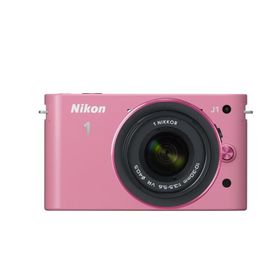 Nikon ミラーレス一眼カメラ Nikon 1 (ニコンワン) J1 (ジェイワン) 標準ズームレンズキット ピンク N1 J1HLK P