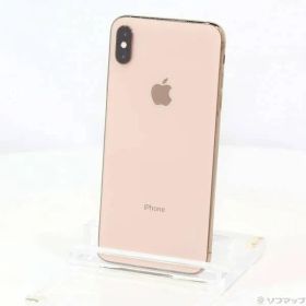 〔中古品〕 iPhoneXS Max 512GB ゴールド MT702J／A SIMフリー【377】