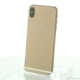 〔中古品〕 iPhoneXS Max 256GB ゴールド MT6W2J／A SIMフリー【262】