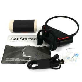 スント(SUUNTO)の[中古] スント(SUUNTO) 骨伝導イヤホン SUUNTO WING suunto-wing-bブラック[非常に良い(A)](ヘッドフォン/イヤフォン)