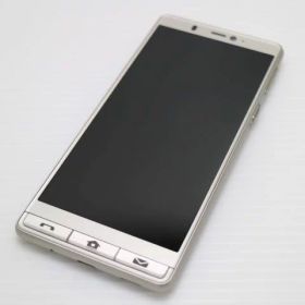 【中古】新品同様 シンプルスマホ5 シャンパンゴールド スマホ 白ロム 中古 土日祝発送OK