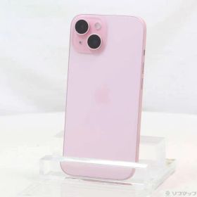 〔中古品〕 iPhone15 128GB ピンク MTMJ3J／A SIMフリー【269】