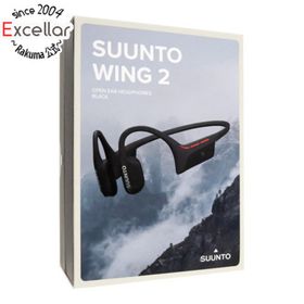 スント ワイヤレスイヤホン 骨伝導 SUUNTO WING 2 SS051259000 Black(ヘッドフォン/イヤフォン)