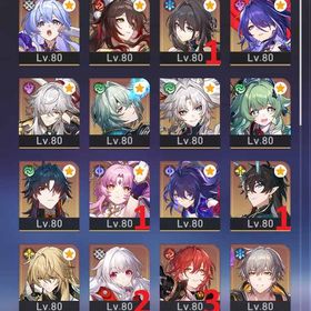 【引退アカウント】キャストリス+餅 ヒアンシー+餅 ファイノン ケリュドラ アナイクス+餅 黄泉 | 崩壊スターレイル(崩スタ)のアカウントデータ、RMTの販売・買取一覧