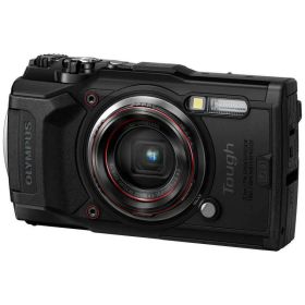 ★アウトレット 店頭展示品★オリンパス OLYMPUS コンパクトデジタルカメラ Tough TG-6 ブラック ToughTG6 (外箱・付属品あり) (在庫あり) 防水+防塵+耐衝撃