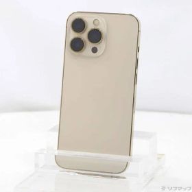 〔中古品〕 iPhone13 Pro 256GB ゴールド MLUQ3J／A SIMフリー【344】