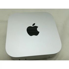 【中古】Apple Mac mini M4(CPU:10C/GPU:10C) 16GB/512GB シルバー MU9E3J/A (M4・2024)【川崎】保証期間1ヶ月【ランクA】
