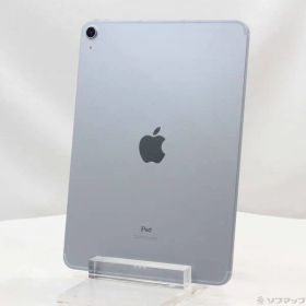 〔中古品〕 iPad Air 第4世代 64GB スカイブルー FYH02J／A SIMフリー【295】