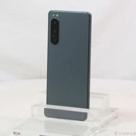 〔中古品〕 Xperia 5 IV 128GB グリーン SO-54C docomo SIMフリー【344】