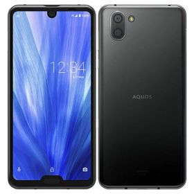 【中古】【安心保証】 AQUOS R3 SHV44[128GB] au プレミアムブラック