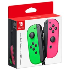 Nintendo Switch Joy-Con(L) ネオングリーン (R) ネオンピンク 任天堂 HAC-A-JAFAA