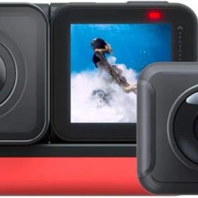 WJ62 insta360 ONE R ツインエディション – 4Kアクションカメラ＆5.7K 360度カメラ、交換レンズ、手ブレ補正機能、IPX8防水、タッチスクリーン、AI編集機能搭載