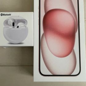 Apple iPhone 15 Plusピンク 本体 スマホ イヤフォン