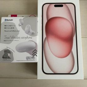 iPhone 15 ピンク イヤフォン Plus アイホン スマホ アップル