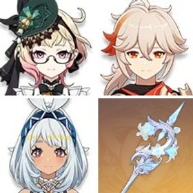 ルミドゥースの挽歌+ディシア+ジン+ムアラニ+狼の末路+七七1凸+エミリエ2凸+楓原万葉+夢見月瑞希 | 原神のアカウントデータ、RMTの販売・買取一覧