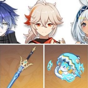 刻晴+ディシア+楓原万葉+ムアラニ+フリンズ+天空の脊+ディルック+夢見月瑞希+サーフィンタイム+蒼 | 原神のアカウントデータ、RMTの販売・買取一覧