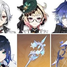 若水+和璞鳶+夜蘭+フリンズ+アモスの弓+ルミドゥースの挽歌+天空の翼+蒼古なる自由への誓い+アルレ | 原神のアカウントデータ、RMTの販売・買取一覧